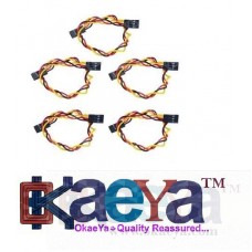 OkaeYa 4pin 2.54mm Twist Female to Female Dupont Cable